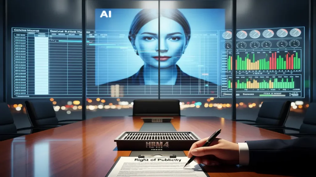 AI digital doubles copyright