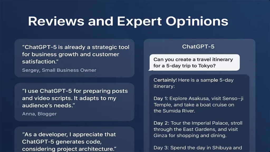 ChatGPT 5 Overview