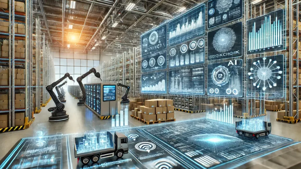 AI in logistics 2025