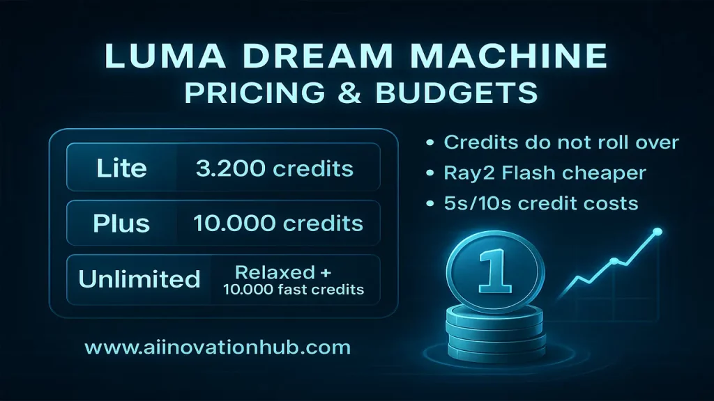 Dream Machine AI video generator