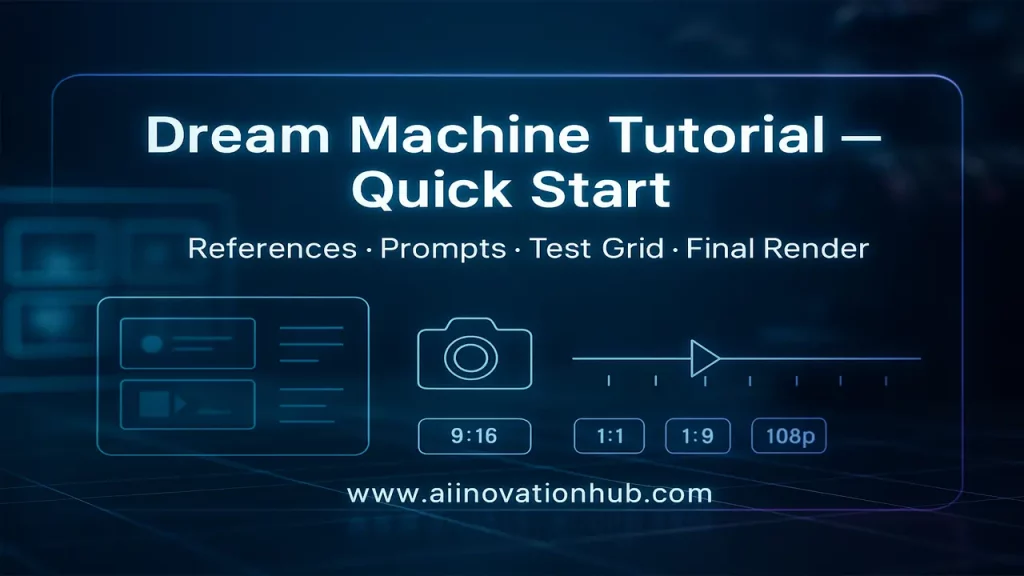 Dream Machine AI video generator