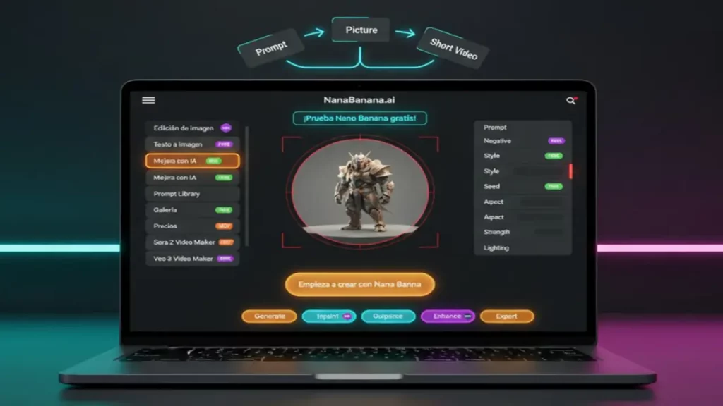 NanaBanana.ai image editor