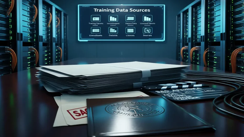 AI digital doubles copyright