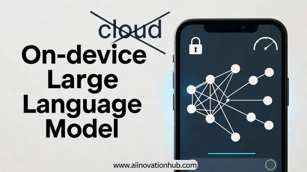 Apple Intelligence on-device AI