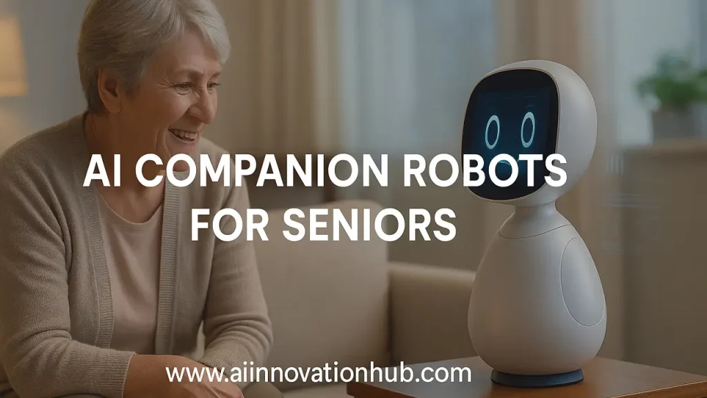 AI companion robots for seniors