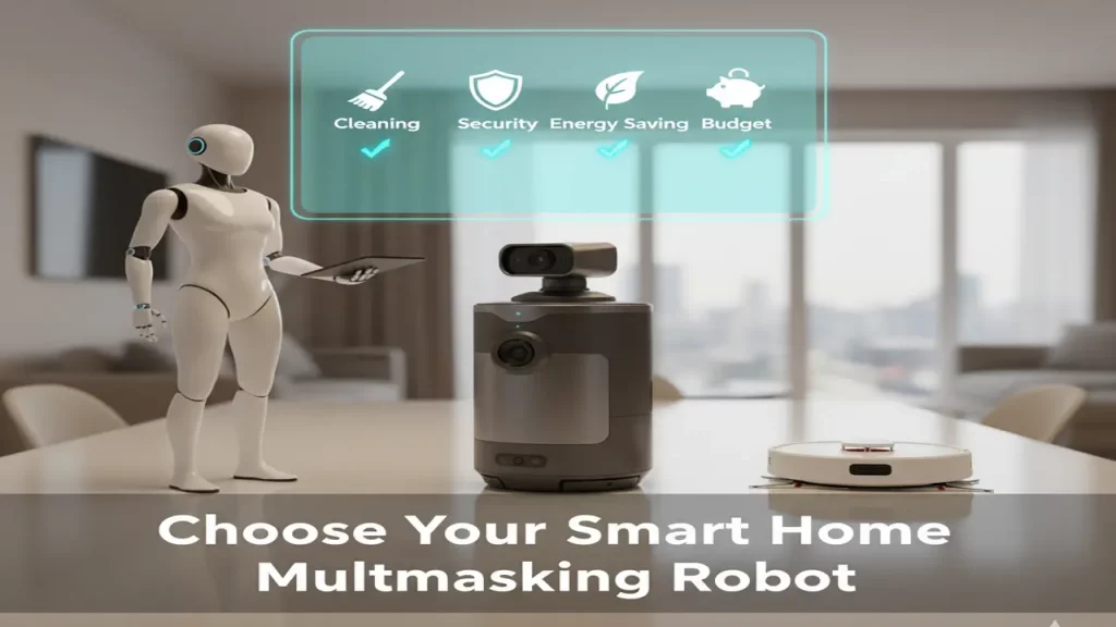 smart home multitasking robot