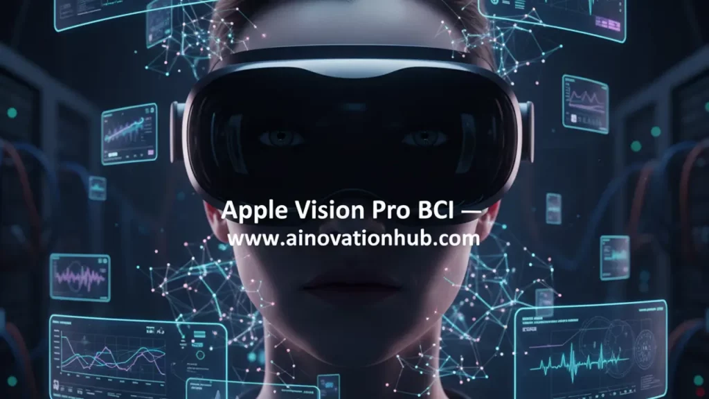 Apple Vision Pro brain-computer interface