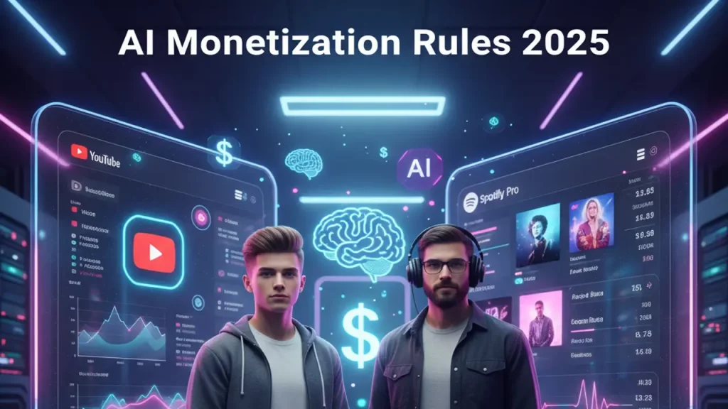 YouTube AI monetization rules