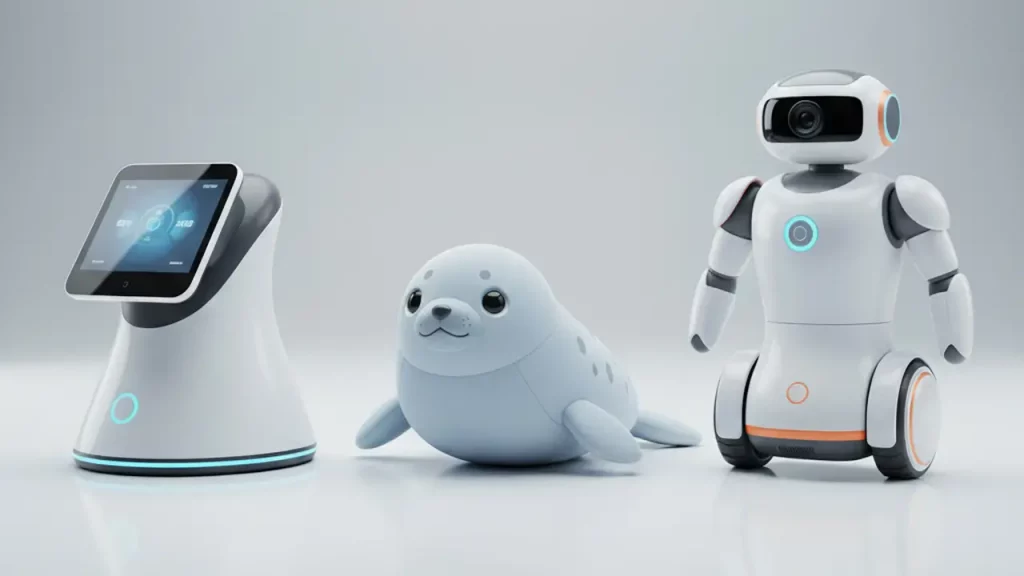 AI companion robots for seniors