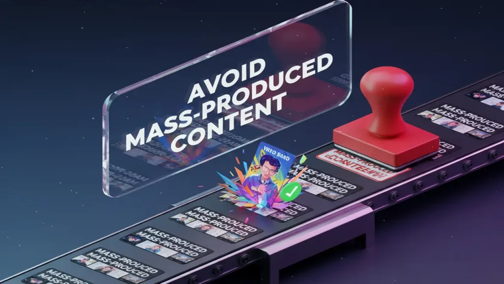 YouTube AI monetization rules