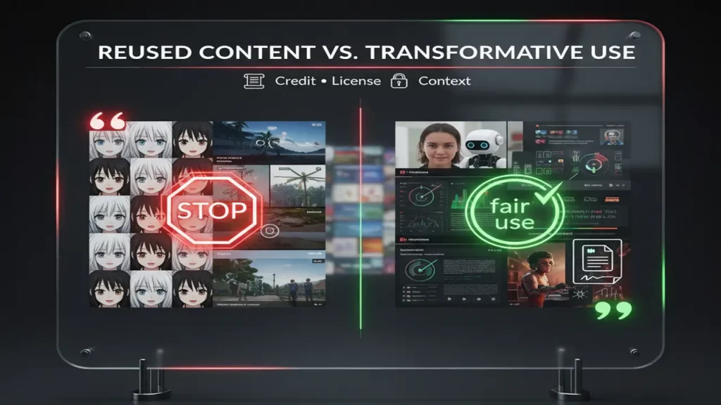 YouTube AI monetization rules