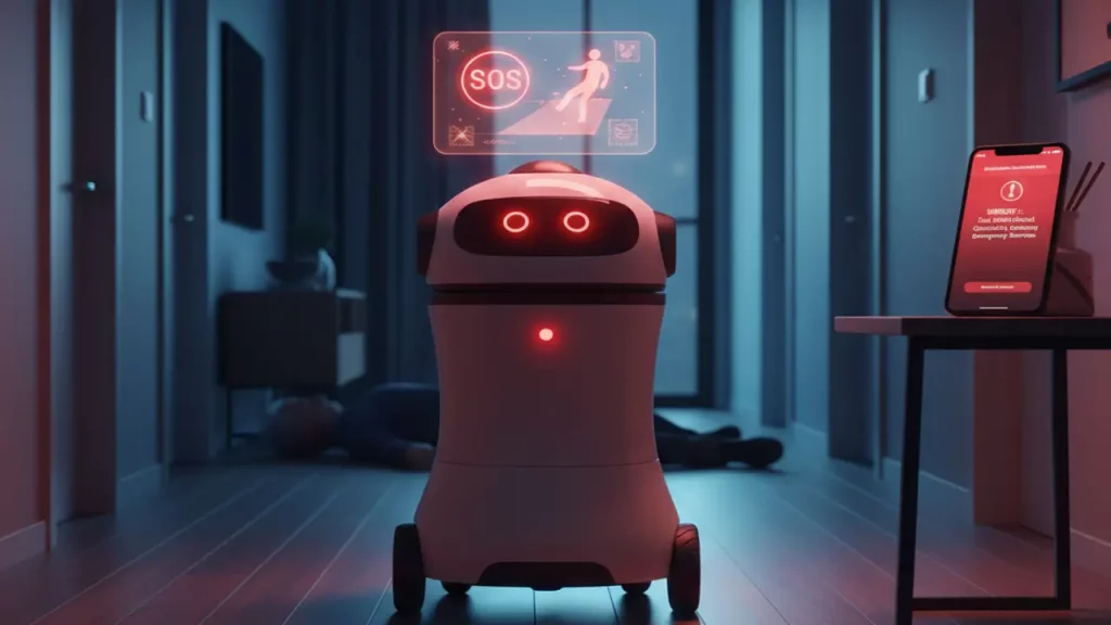 AI home caregiver robots