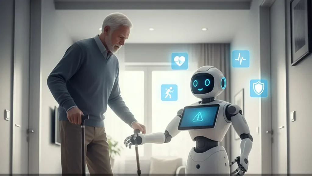 AI companion robots for seniors