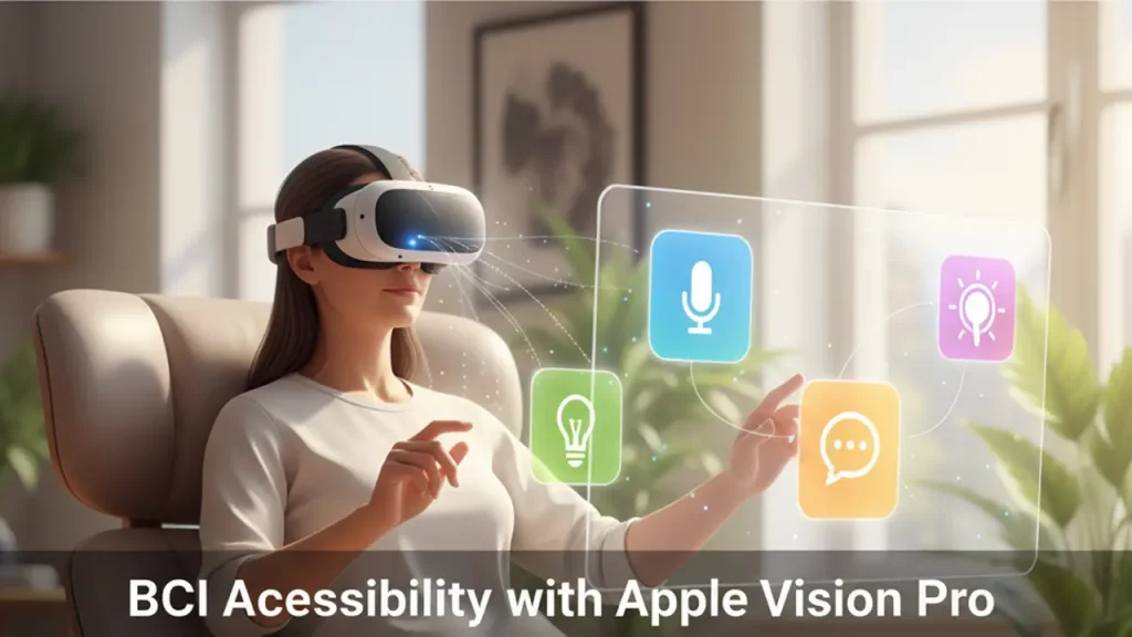 Apple Vision Pro brain-computer interface