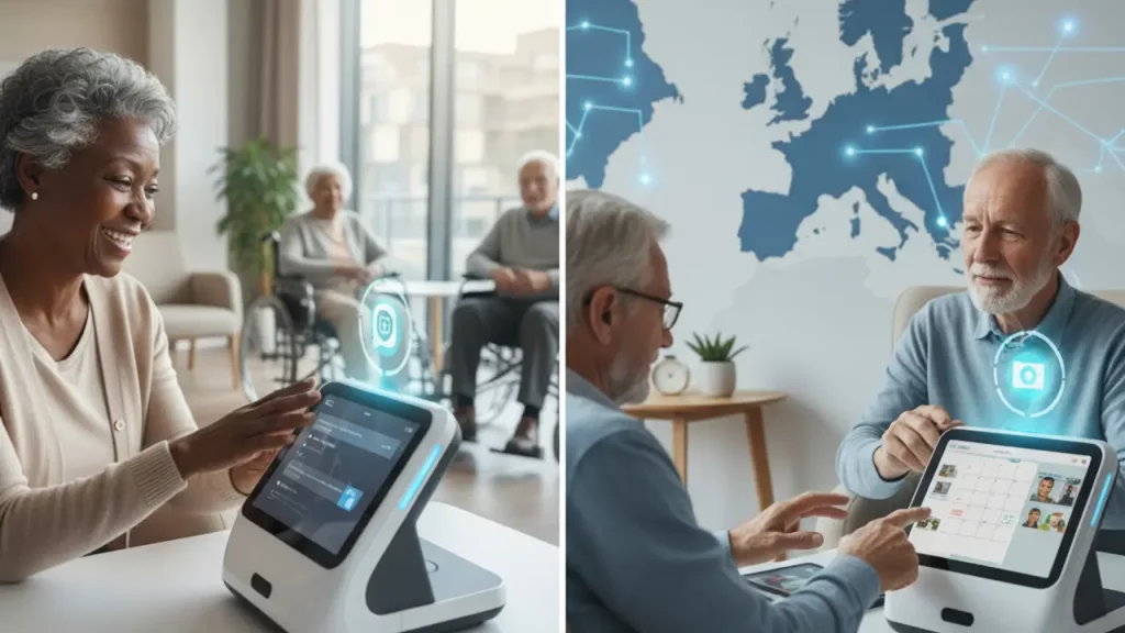 AI companion robots for seniors