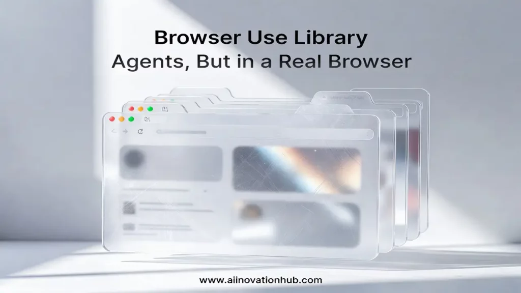 Browser Use AI agent library