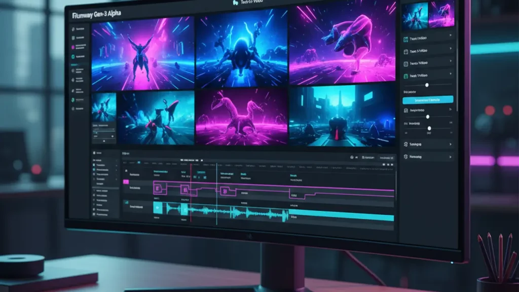 Runway Gen-3 Alpha video generator