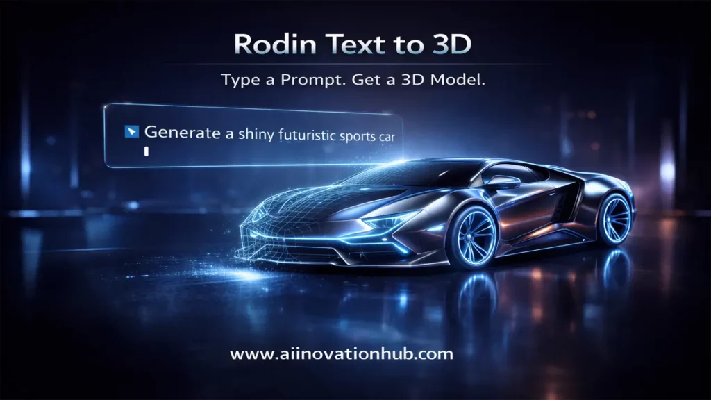 Rodin Gen-1 3D generator