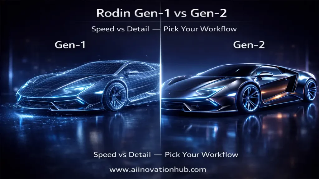 Rodin Gen-1 3D generator