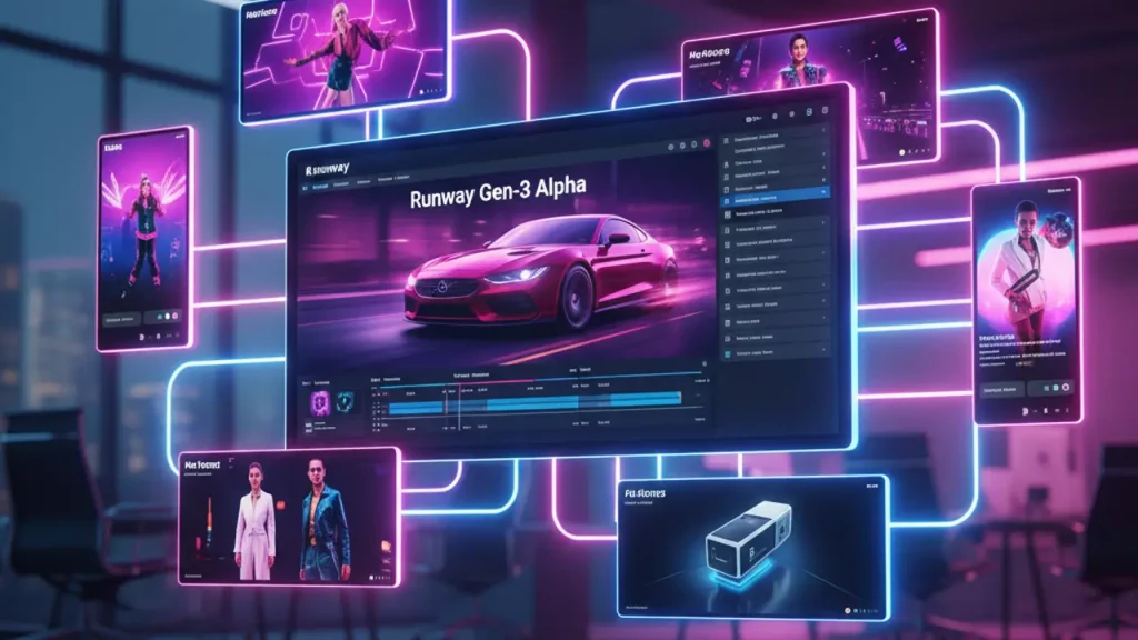 Runway Gen-3 Alpha video generator