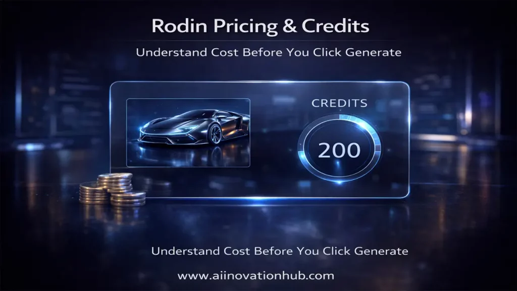 Rodin Gen-1 3D generator