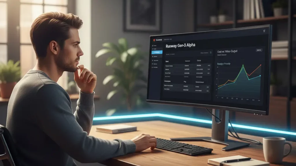 Runway Gen-3 Alpha video generator
