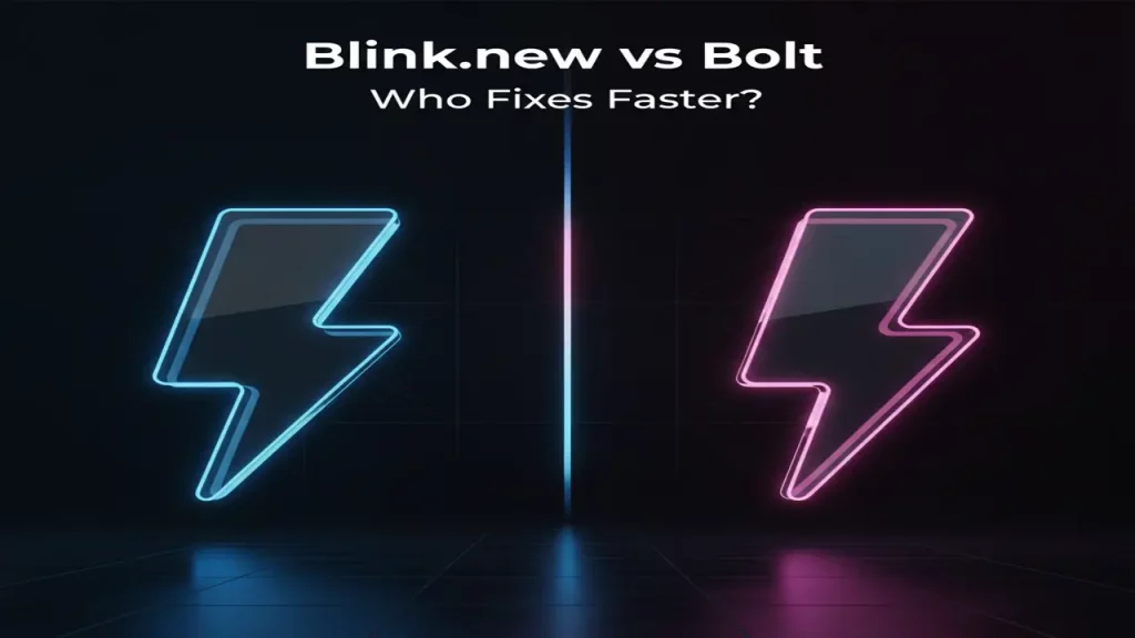 Blink.new self-healing code