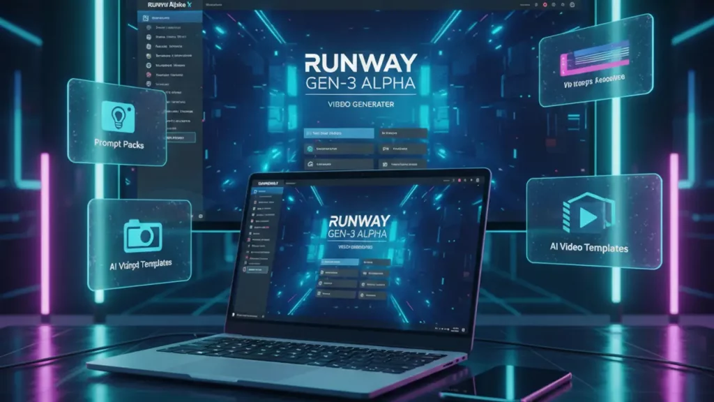 Runway Gen-3 Alpha video generator