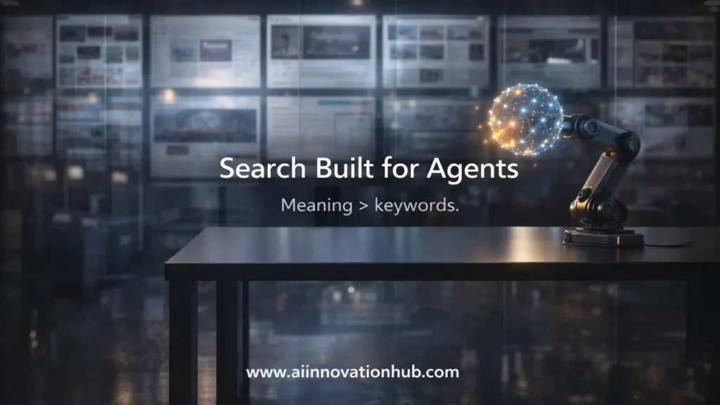 Exa search API for AI agents