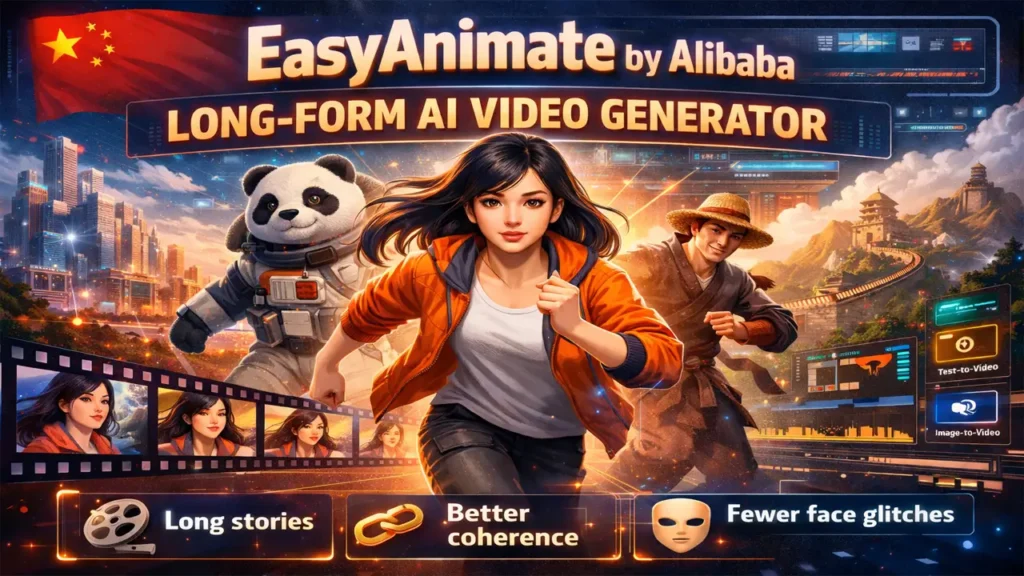 EasyAnimate long-form AI video generator