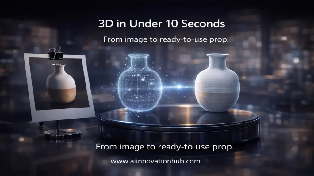 TripoSR 3D model generator