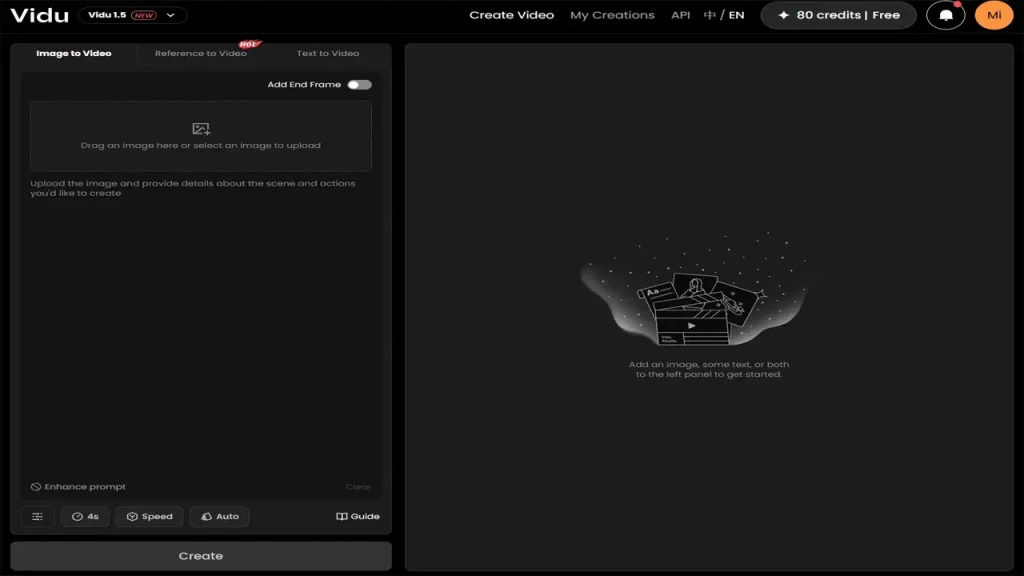 Vidu AI video generator