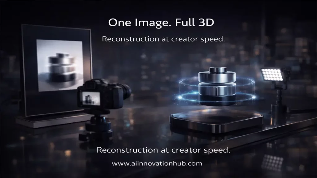 TripoSR 3D model generator