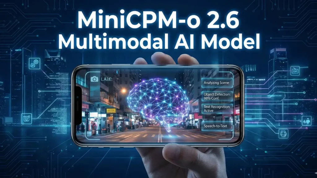 MiniCPM-o 2.6 multimodal AI model