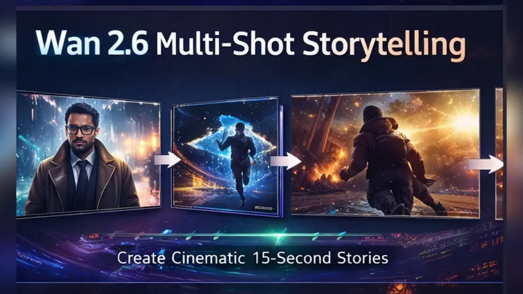 Wan 2.6 AI video generator with sound