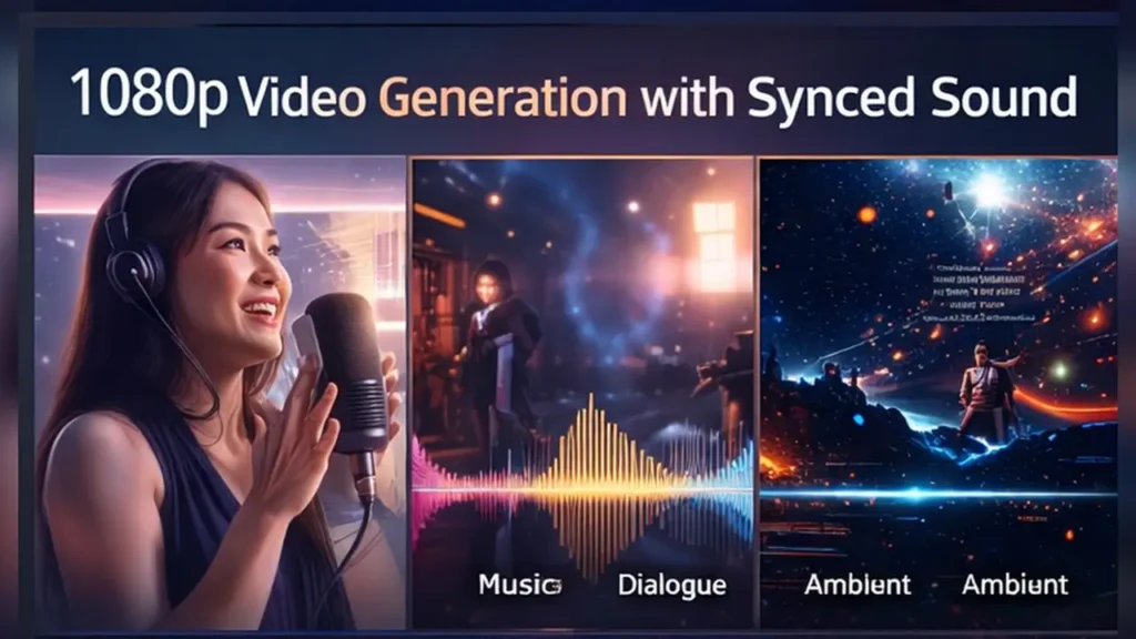 Wan 2.6 AI video generator with sound