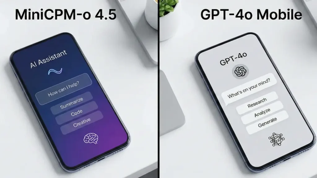MiniCPM‑o 4.5 smartphone AI model